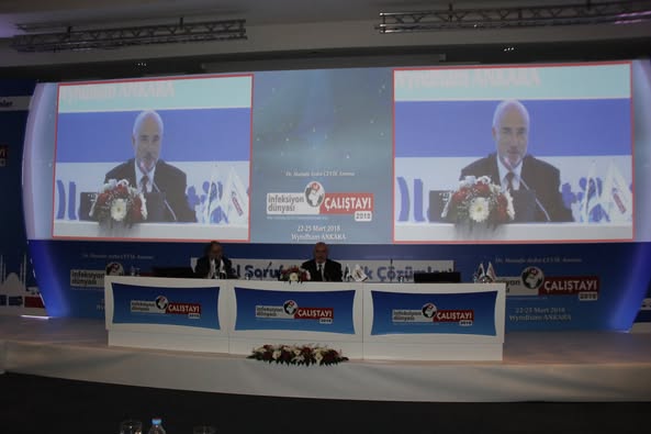İnfeksiyon Dünyası Çalıştayı 2018’in, “KLİNİSYEN İSTATİSTİKÇİYE KARŞI (MI?)” oturumu 128 katılımla gerçekleşti. 1. Gün, 22 Mart 2018.