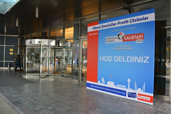 Dr. Mustafa Aydın ÇEVİK Anısına 22-25 Mart 2018 tarihleri arasında Wyndham Otel, Ankara’da gerçekleştirilecek “İNFEKSİYON DÜNYASI ÇALIŞTAYI 2018” için hazırız. 