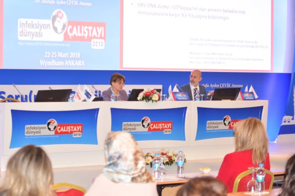 İnfeksiyon Dünyası Çalıştayı 2018’in, “VİRAL HEPATİTLER: HBV” oturumu 211 katılımla gerçekleşti. 1. Gün, 22 Mart 2018
