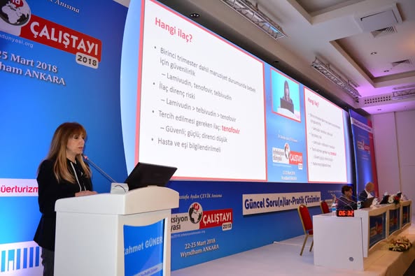İnfeksiyon Dünyası Çalıştayı 2018’in, “VİRAL HEPATİTLER: HBV” oturumu 211 katılımla gerçekleşti. 1. Gün, 22 Mart 2018