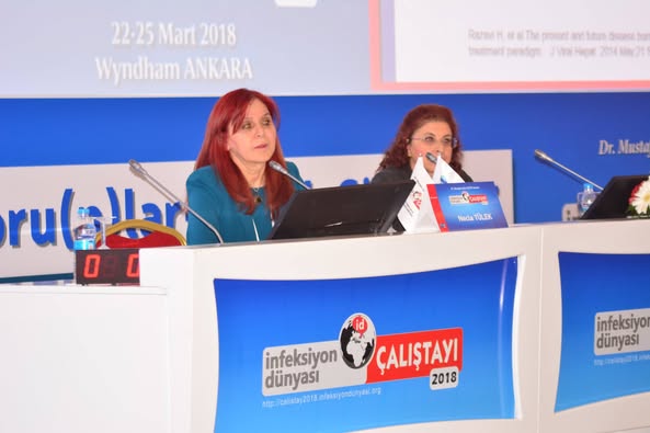 İnfeksiyon Dünyası Çalıştayı 2018’in, “VİRAL HEPATİTLER: HCV” oturumu 240 katılımla gerçekleşti. 1. Gün, 22 Mart 2018.