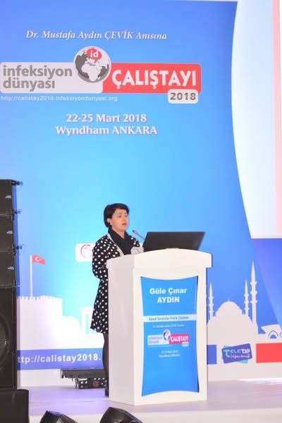 İnfeksiyon Dünyası Çalıştayı 2018’in, “VİRAL HEPATİTLER: HBV” oturumu 211 katılımla gerçekleşti. 1. Gün, 22 Mart 2018