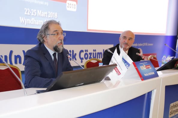 İnfeksiyon Dünyası Çalıştayı 2018’in, “KLİNİSYEN İSTATİSTİKÇİYE KARŞI (MI?)” oturumu 128 katılımla gerçekleşti. 1. Gün, 22 Mart 2018.