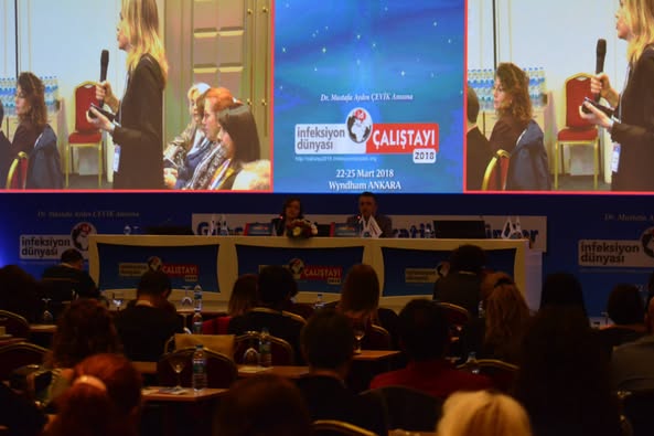 İnfeksiyon Dünyası Çalıştayı 2018’in, “SERBEST KÜRSÜ: SAĞLIK HİZMETİ İLİŞKİLİ İNFEKSİYONLAR” oturumu 103 katılımla gerçekleşti. 2. Gün, 23 Mart 2018.