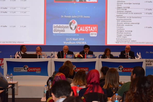 İnfeksiyon Dünyası Çalıştayı 2018’in, “AŞI VE İMMÜNİZASYON” oturumu 272 katılımla gerçekleşti. 4. Gün, 25 Mart 2018.