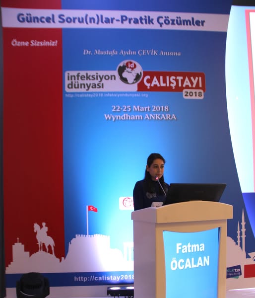 İnfeksiyon Dünyası Çalıştayı 2018’in, “SAĞLIK HİZMETİ İLİŞKİLİ İNFEKSİYONLAR: MİKROBİYOLOJİ LABORATUVARI-KLİNİSYEN İŞBİRLİĞİ” oturumu Elektronik Oylama eşliğinde 243 katılımla gerçekleşti. 2. Gün, 23 Mart 2018.