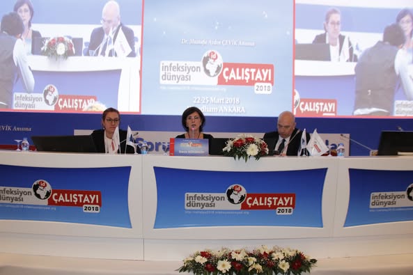 İnfeksiyon Dünyası Çalıştayı 2018’in, “HIV POZİTİF HASTALARINIZIN BUGÜNÜ VE YARINI İÇİN...” oturumu 137 katılımla gerçekleşti. 3. Gün, 24 Mart 2018. 
