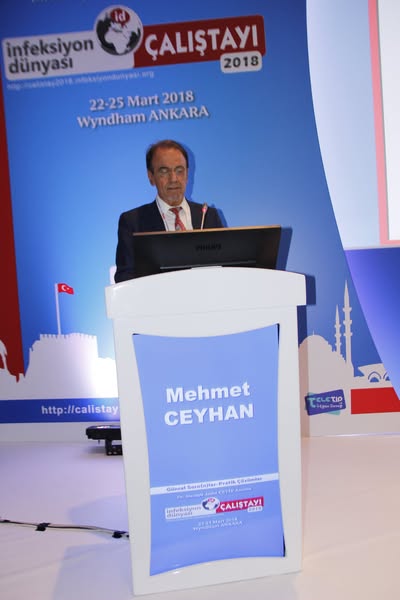 İnfeksiyon Dünyası Çalıştayı 2018’in, “AŞI KARŞITLIĞI İLE MÜCADELE VE AŞI TEKNOLOJİSİNDE YENİLİKLER” oturumu 307 katılımla gerçekleşti. 4. Gün, 25 Mart 2018. 