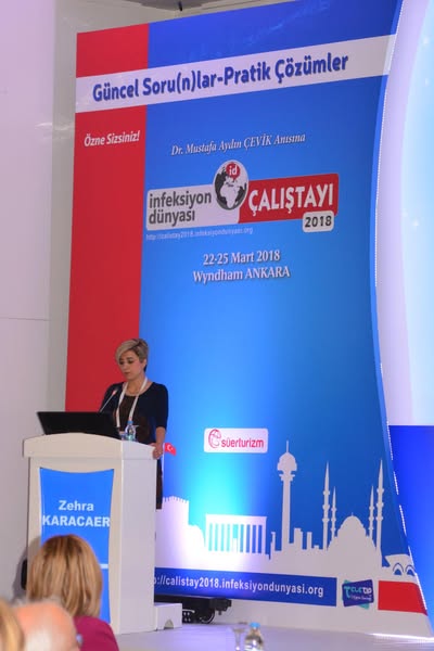 İnfeksiyon Dünyası Çalıştayı 2018’in, “HIV/AIDS: KOMORBİDİTE” oturumu 138 katılımla gerçekleşti. 3. Gün, 24 Mart 2018.