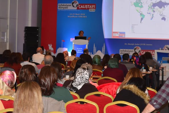İnfeksiyon Dünyası Çalıştayı 2018’in, “HPV VE KORUNMA YOLLARI” oturumu 278 katılımla gerçekleşti. 4. Gün, 25 Mart 2018.
