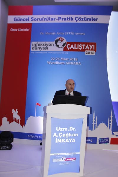 İnfeksiyon Dünyası Çalıştayı 2018’in, “HIV POZİTİF HASTALARINIZIN BUGÜNÜ VE YARINI İÇİN...” oturumu 137 katılımla gerçekleşti. 3. Gün, 24 Mart 2018. 